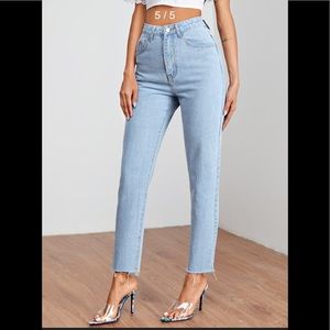 High waisted jeans size medium (Shein)
